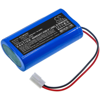 Varies, 7.4V, 2200mAh, Li-ion Battery fits Cameron Sino, 18650 2s1p, 16.28Wh
