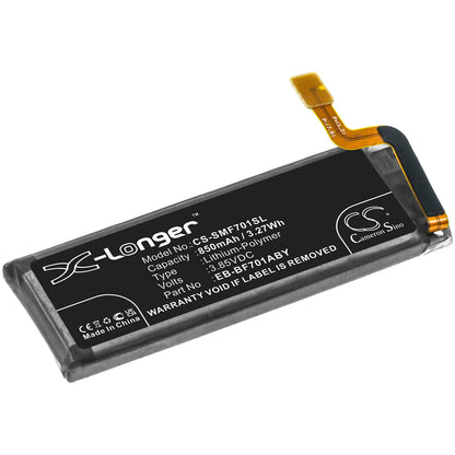 3.85V, 900mAh, Li-Polymer Battery fits Samsung, Galaxy Z Flip, Sm-f7000, 3.465Wh
