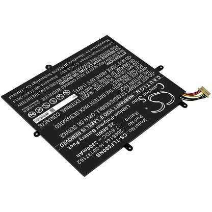 7.6V, 3300mAh, Li-Polymer Battery fits Jumper, Ezbook X1, 25.08Wh