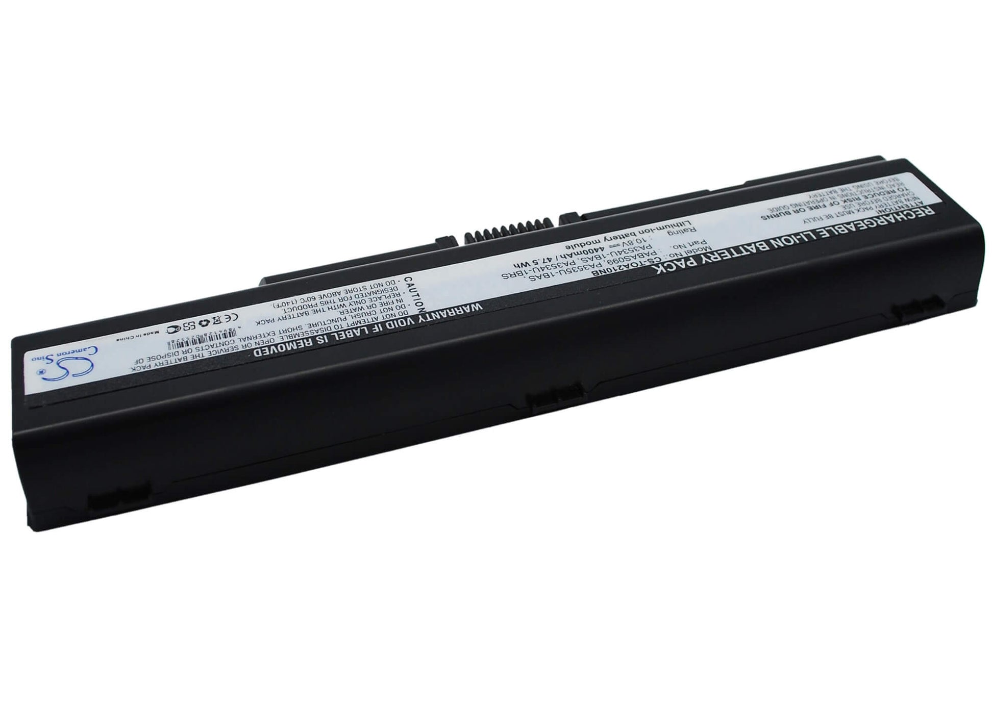 10.8V, 4400mAh, Li-ion Battery fits Toshiba, Dynabook Ax/52, Dynabook Ax/52e, 47.52Wh