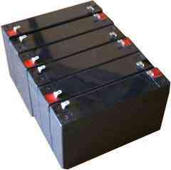 6 x 6v 7 a/h replacement sealed lead acid battery