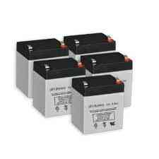 5 x abs 12v 5ah sealed lead acid battery