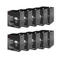 10 x abs 12v 5ah sealed lead acid battery