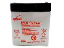 Replacement battery for johnson controls gc1240 replaces 12v
