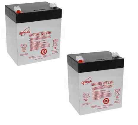 Izip i-130 scooter/ebike battery (2) 12v 5ah