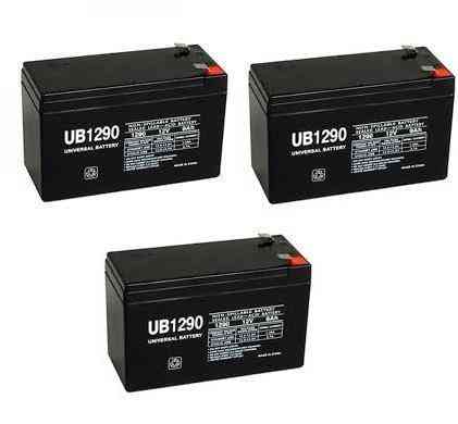 Razor ecosmart metro scooter/ebike battery (3) 12v 9ah