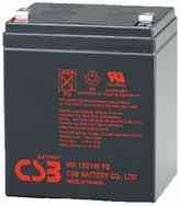 Csb hr1221wf2 high rate 12v 5.1ah sla battery (case of ten