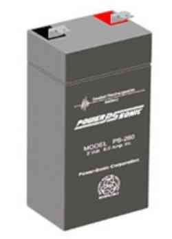 2 volt 6 amp hour maintainence free sealed lead acid battery